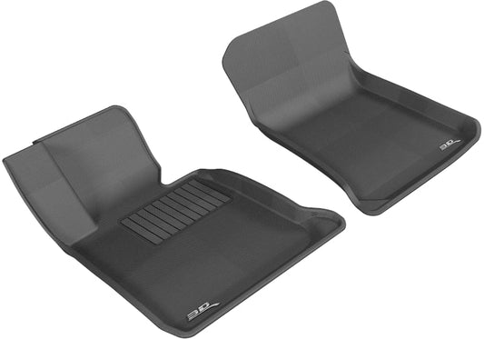 3D MAXpider 2012-2015 BMW X1 E84 Kagu 1st Row Floormat - Black L1BM04511509