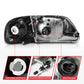 ANZO 1997-2003 Ford F150 Crystal Headlight Black w/ Parking Light 111460
