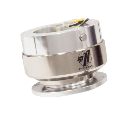 NRG Quick Release Gen 2.0 - Silver Shiny Body / Brushed Silver Ring