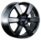 Ford Racing 15-17 F-150 20in x 8.5in Six Spoke Wheel - Matte Black M-1007-P2085MB