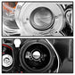 Spyder BMW E90 3-Series 06-08 Projector LED Halo Amber Reflctr Rplc Bulb Chrm PRO-YD-BMWE9005-AM-C 5009012