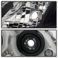 SPYDER xTune 07-09 Toyota Camry Halogen OEM Headlights - Black (HD-JH-TCAM08-AM-BK) 9943225