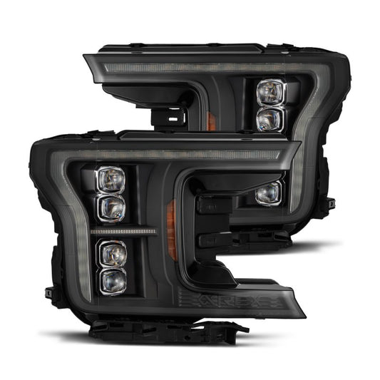AlphaRex 18-20 Ford F-150 NOVA LED Proj Headlight  Blk (14th Gen G2 Style) 880248 *Discontinued