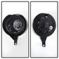 Spyder 05-16 Nissan Frontier Metal Chrome Bumper ONLY OEM Fog Lights w/Switch - Clear (FL-NF05-M-C) 5084972