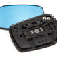 OLM Wide Angle Convex Mirrors with Defrosters (Blue) - 2015+ WRX / 2015+ STI