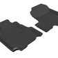 3D MAXpider 2007-2011 Honda CR-V Kagu 1st Row Floormat - Black L1HD00611509