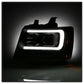 Spyder 07-14 Chevy Suburban/1500/2500/Tahoe V2 Projector Headlights All Blk PRO-YD-CSUB07V2-DRL-BKV2 5085986