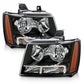 Anzo Chevy Tahoe /Suburban 07-14 Crystal Headlight Black