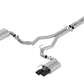 Borla 2018 Ford Mustang GT 5.0L AT/MT 3in ATAK Catback Exhaust Black Chrome Tips w/ Valves 140743BC