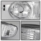 SPYDER Xtune GMC Sierra Denali 00-06 Bumper Lights Clear CBL-GD00-C 9027086