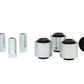 Whiteline Plus 9/89-8/09 Subaru Legacy Rear Control Arm Lower Front Inner & Outer Bushing Kit W63393