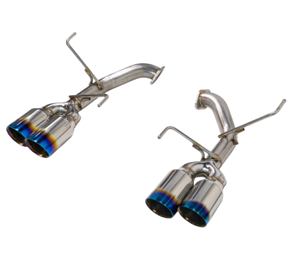 Remark 2022+ Subaru WRX (VB) 4in Axleback Exhaust w/ Burnt Stainless Double Wall Tip