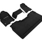 3D MAXpider 19-24 Dodge Ram 1500 Crew Cab w Bench Front Row Elegant Black R1 R2 (R1 3 Pcs Design) L1DG02704709