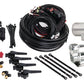 Air Lift Performance 3H (3/8 Air Line 4 Gal 7-Port  Raw Aluminum Tank VIAIR 444C Comp) 27699