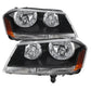 SPYDER Xtune Dodge Avenger 08-14 Crystal Headlights Black HD-JH-DA08-AM-BK 9025297