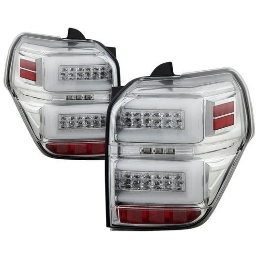 Spyder Toyota 4Runner 10-14 LED Tail Lights - Sequential Turn Signal - Chrome ALT-YD-T4R10-SEQ-C 5087805