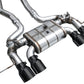 AWE Tuning 23-24 BMW G87 M2 SwitchPath Edition Exhaust - Diamond Black Tips 3025-43487