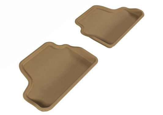 3D MAXpider 2007-2013 BMW 3 Series E93 Kagu 2nd Row Floormats - Tan L1BM02421502