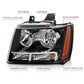 Anzo Chevy Tahoe /Suburban 07-14 Crystal Headlight Black
