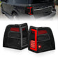 ANZO 07-17 Ford Expedition LED Taillights w/ Light Bar Black Housing Smoke Lens 311409