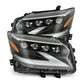 AlphaRex 14-19 Lexus GX 460 NOVA LED Projector Headlights Plank Style Black w/Activ Light/Seq Signal 880300 *Discontinued