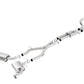 Borla 16-17 Chevy Camaro SS 6.2L ATAK Catback Single Split Rear Exit Exhaust w/Single Tips 140690
