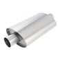 Borla XR-1 Racing Sportsman 2 1/2 inch Outlet / 2 1/2 inch Inlet 12in Case Oval Muffler 40941