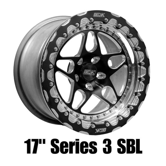 Belak Wheels Belak 17x4.5 / 2.25 BS / 5x4.75 BP / Series 3 Wheel - Monoblock 17045475S32BS-1PC