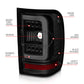 ANZO 01-11 Ford Ranger LED Taillights - Black Housing w/ Smoke Lens & Light Bar 311391