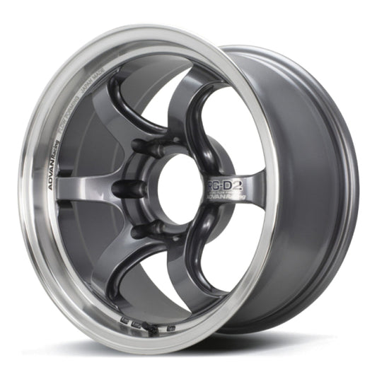 Advan RG-D2 17x8.0 +20 6-139.7 Machining & Racing Gunmetallic Wheel YAT7G20KMGM