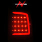 ANZO 09-18 Dodge Ram 1500 Full LED Tailights w/ Sequential Black Housing/Clear Lens 311452