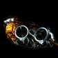 Anzo 2005-2010 Chevrolet Cobalt Projector Headlights w/ Halo Black w/ LED