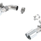 Borla 2016 Chevy Camaro SS 6.2L Dual NPP Tip Adapters 60605