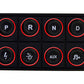 AEM EV 8 Button Keypad CAN Based Programmable Backlighting 30-8400