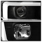 Spyder 08-10 Ford F-250 Projector Headlights V2 - Light Bar DRL LED - Black PRO-YD-FS08V2-LB-BK 5084477