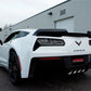 Corsa Performance 2015 Corvette Z06 2.75in Axle Back Exhaust Polished Dual Rear