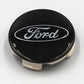 Ford Racing Ford Truck/SUV Black And Chrome Wheel Center Cap Kit M-1096K-BCT