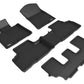 3D MAXpider 21-24 Genesis Gv80 7-Seat Kagu Black R1 R2 R3 L1GS00701509