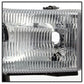 SPYDER Xtune Dodge Ram 1500 94-01 OEM Style Headlights w/ Corner Chrome HD-JH-DR94-OE-C 9032141
