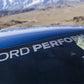 Ford Racing Ford Performance Ranger Windshield Banner - Silver M-1820-RGS