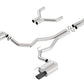 Borla Atak Cat-Back 15-17 Ford Mustang GT 5.0L V8 MT/AT 3in pipe 4in Black Chrome Tips 140630BC