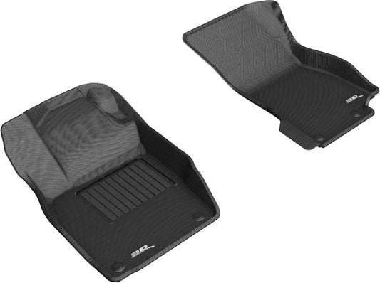 3D MAXpider 2019-2020 Audi A8L Kagu 1st Row Floormat - Black L1AD05011509