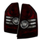 SPYDER Xtune Chrysler 300 2008-2010 OEM Style Tail Lights -Red Smoked ALT-JH-C308-OE-RSM 9033834