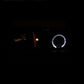Anzo 1994-1998 Ford Mustang Projector Headlights w/ Halo Black 1pc