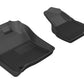 3D MAXpider 2012-2020 Dodge Ram 1500 Crew/2500/3500 Crew/Mega Kagu 1st Row Floormat - Black L1DG02011509