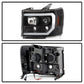 Spyder GMC Sierra 1500/2500/3500 07-13 Denali 08-13 LED Headlights Blk PRO-YD-GS07V2PL-BK 5087522