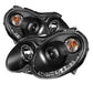 Spyder Mercedes Benz CLK 03-09 Projector Halogen Model- LED Halo DRL Blk PRO-YD-MBCLK03-DRL-BK 5038036