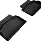 3D MAXpider 2012-2016 Hyundai Genesis Kagu 2nd Row Floormats - Black L1HY02321509