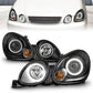 Anzo 1998-2005 Lexus Gs300 Projector Headlights w/ Halo Black