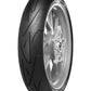 Continental Tire Continental ContiSportAttack Front Tire - 120/70 ZR17 M/C 58(W) TL 02443990000